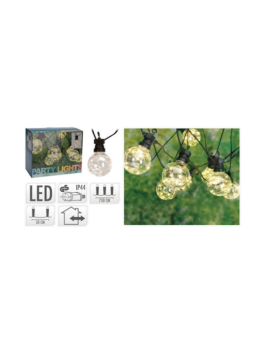 vidaXL Garland Lights Exterior 7.5m
