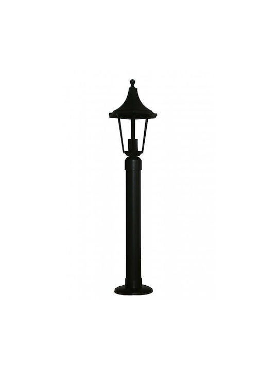 Heronia Lamp Small Post Outdoor IP23 for Socket E27 Black