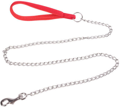 Nobleza Dog Leash/Lead Chain 14644 Red 3x120cm in Red color