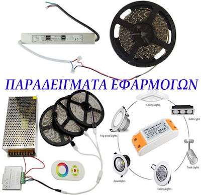 LED Stromversorgung IP20 Leistung 24W mit Ausgangsspannung 24V Eurolamp