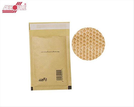 Aerofile Envelope Bag Type with Bubble Wrap 1pcs in Brown Color