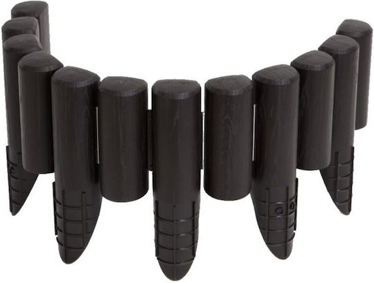 Cellfast Plastic Garden Hedge in Brown Colour 25.5cm x 2.3m 4 Pieces