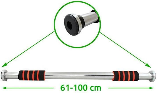 Pull-Up Bar Door 61-100cm For User Up To 100kg