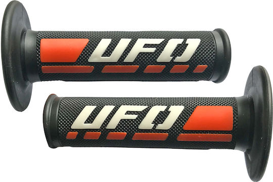 UFO Motorcycle Grips in Orange Colour