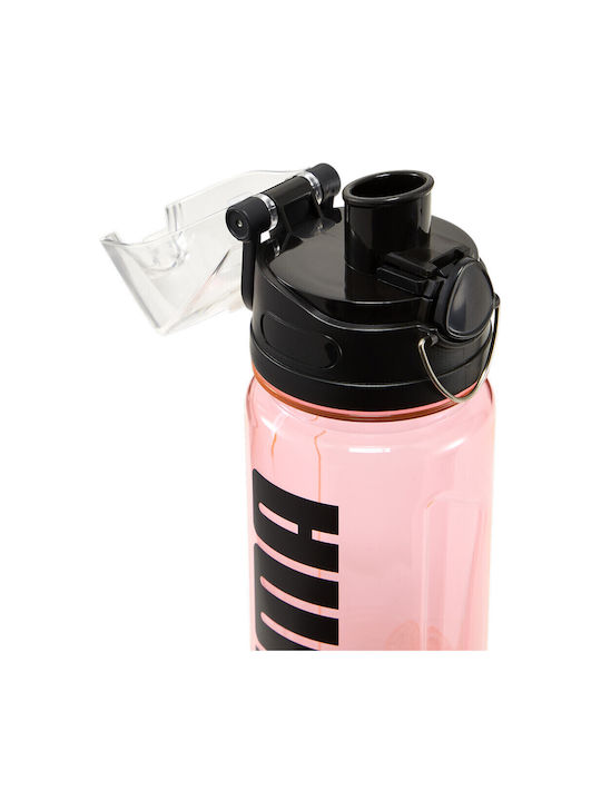 Puma Sport Plastic Water Bottle 600ml Pink