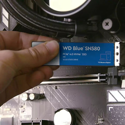 Western Digital Blue SN580 SSD 500GB M.2 NVMe PCI Express 4.0