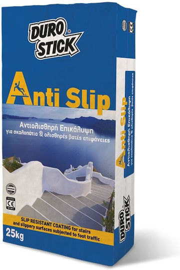Durostick Anti-Slip Mortar Improver Anti-slip Coating for Stairs & Slippery Surfaces 25kg White 25kg ΑΝΣΛΓΚ25
