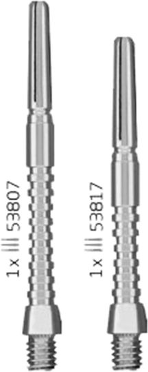 Bull's Techno Aluminium Stiele für Pfeile Short