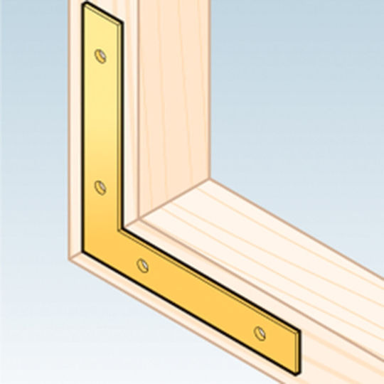 Showood Connection Angle for Pergola made of Metal 15x15cm 1pcs