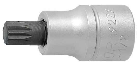 Unior Битов ключ с Spline връх и Квадратно Гнездо 1/2'' Размер M5 1бр