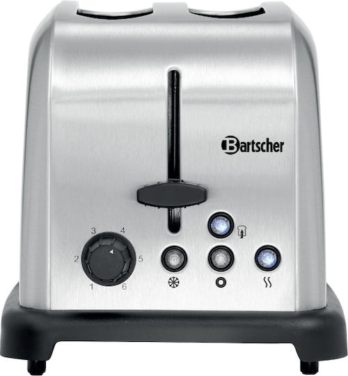 Bartscher Επαγγελματική Φρυγανιέρα Pop-Up με 2 Θέσεις 0.88kW TBRB20