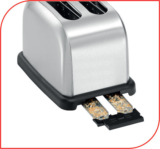 Bartscher Επαγγελματική Φρυγανιέρα Pop-Up με 2 Θέσεις 0.88kW TBRB20