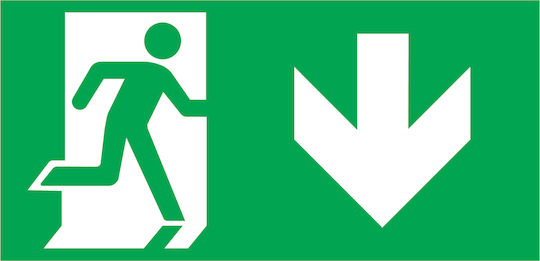 Optonica Self-adhesive Sign Exit 7213