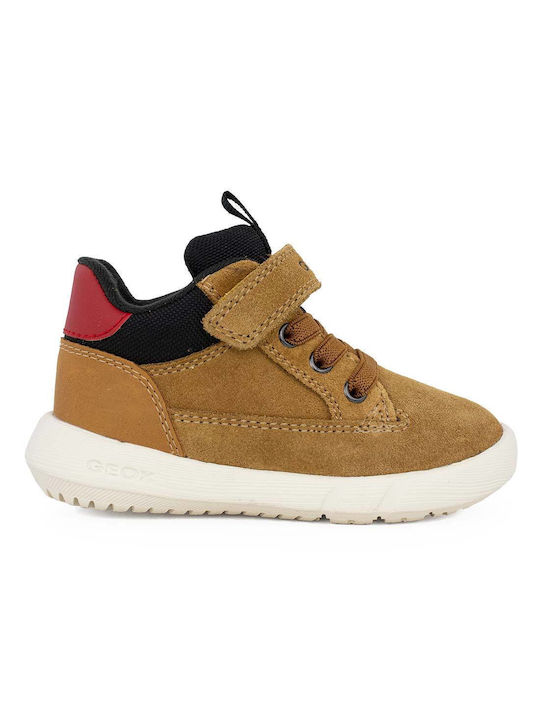 Geox Kids Sneakers High Brown