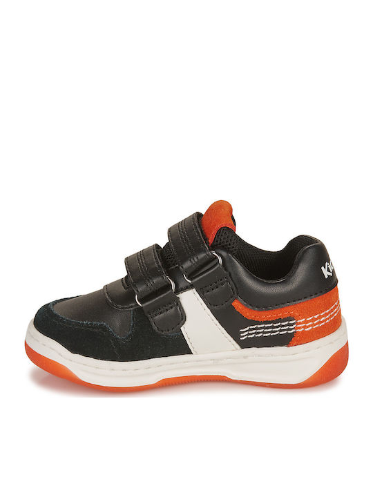 Παιδικά Sneakers με Σκρατς Μαύρα