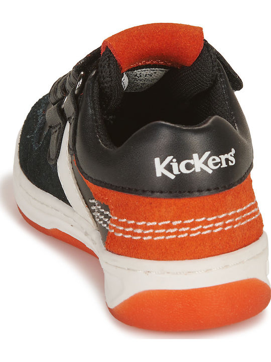 Παιδικά Sneakers με Σκρατς Μαύρα