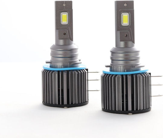 Крушки За Автомобил H15 Canbus LED 6000K Хладно Бели 30V 55W 2 Броя