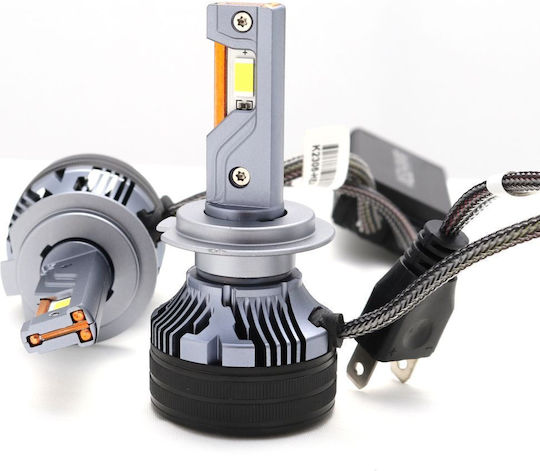 Λάμπες Αυτοκινήτου φώτα H7 / H1 / H4 / H11 Canbus LED 4300K Φυσικό Λευκό 12V / 30V 65W 2τμχ