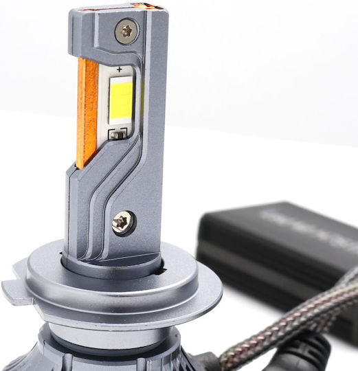 Λάμπες Αυτοκινήτου φώτα H7 / H1 / H4 / H11 Canbus LED 4300K Φυσικό Λευκό 12V / 30V 65W 2τμχ