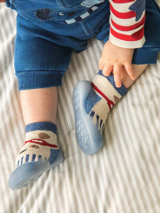 Mayoral Kids' Ankle Slipper Socks Blue