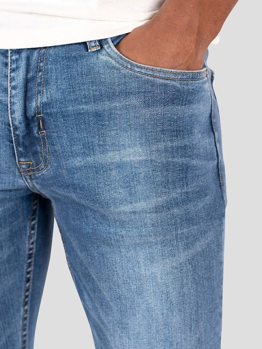 Men's Jeans Pants with Slim Fit Blue
