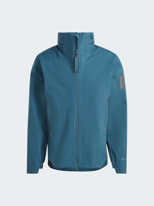 MYSHELTER RAIN.RDY Спортно мъжко яке Тюркоазен
