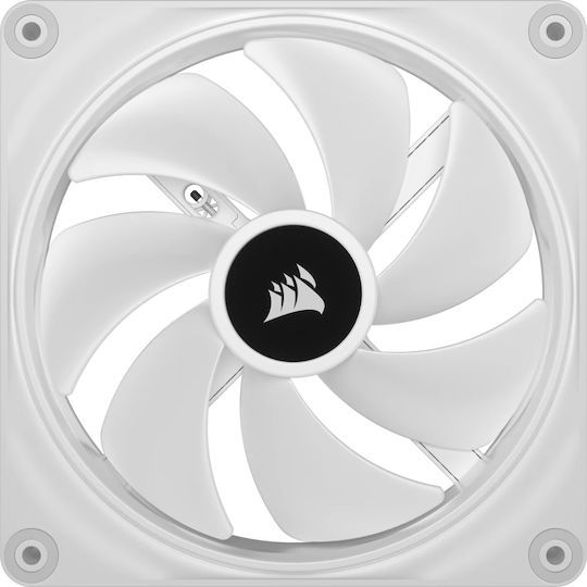 Corsair ICUE LINK QX140 Gehäuselüfter (2000rpm) mit RGB Beleuchtung 2 Stück Weiß