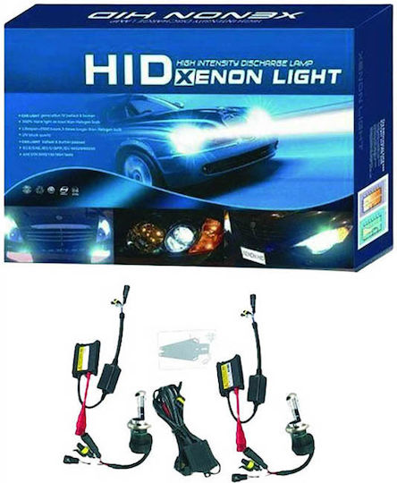 Auto Gs Xenon Σετ Φωτισμού Αυτοκινήτου Big Ballast HB4-9006 12V 6000K Ψυχρό Λευκό