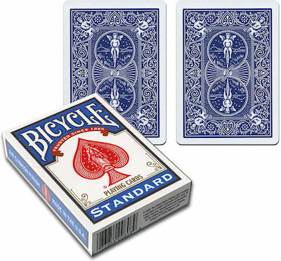 Bicycle Double Back Plasticized Card Deck Blue