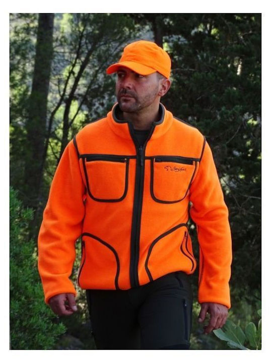 Benisport Strickjacke Vlies Orange Benisport Strickjacke Vlies Orange