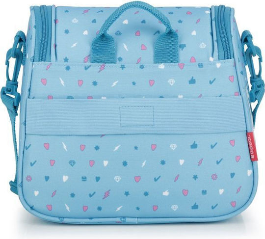 Gabol Confetti Kids' Insulated Snack Bag Light Blue