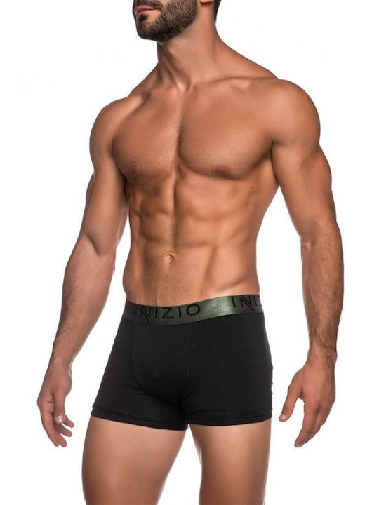 Men's Boxers Black Charcoal/Khaki 2Pack
