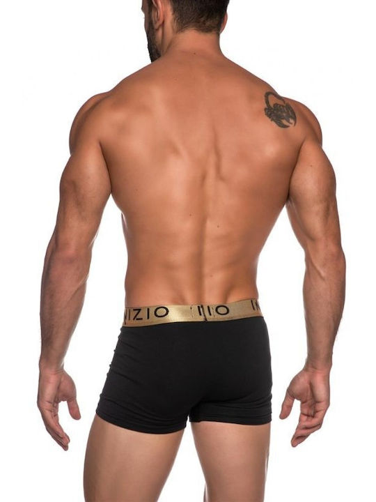 Ανδρικά Μποξεράκια Μαύρο Ασημί/Χρυσό 2Pack