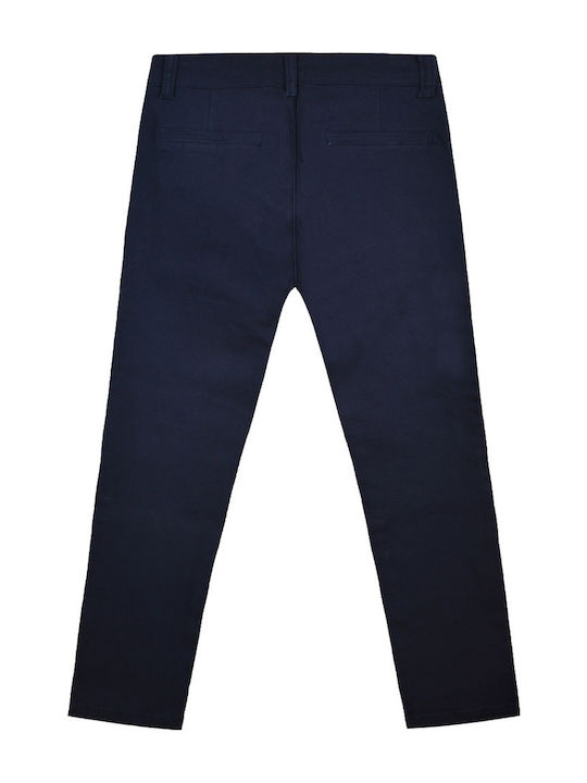 Energiers Pantaloni Chino din Material Textil pentru Copii Albastru marin