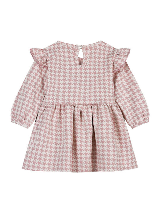Rochie pentru Copii Mânecă lungă Catifea Roz