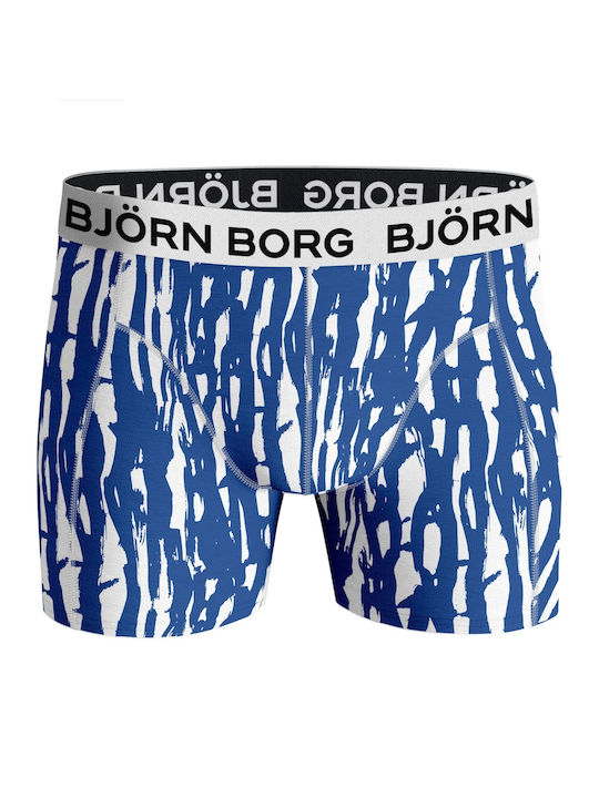 Herren Boxershorts Blau 3Packung