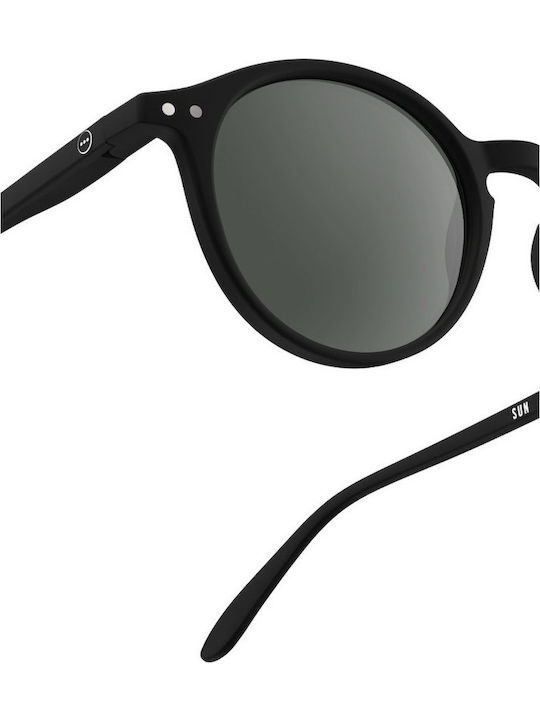Izipizi D Sun Unisex Sonnenbrille mit Kunststoff Gestell Black