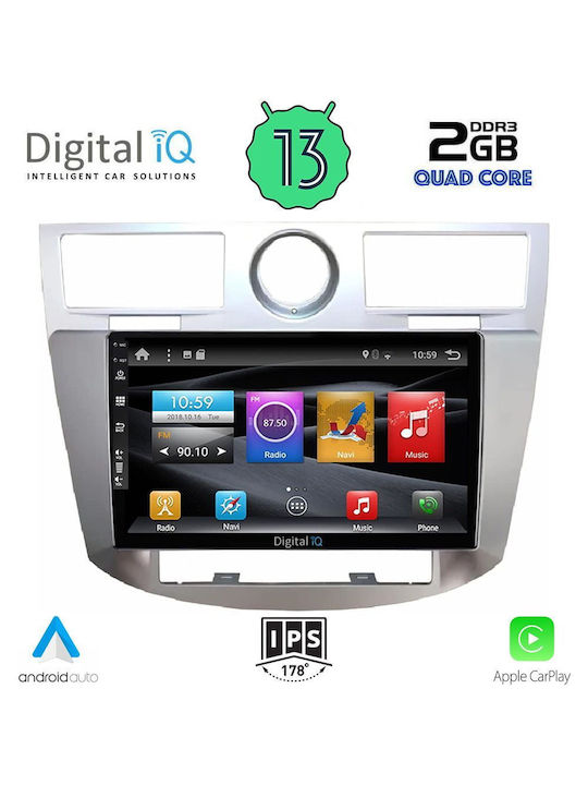 Digital IQ Car Audio System Chrysler Sebring Sebring 2008-2010 (Bluetooth/USB/AUX/WiFi/GPS/Apple-Carplay/Android-Auto) with Touch Screen 9"