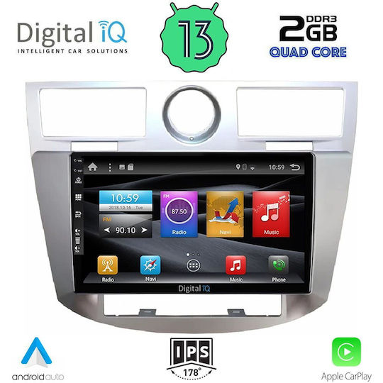 Digital IQ Sistem Audio Auto Chrysler Sebring Sebring 2008-2010 (Bluetooth/USB/AUX/WiFi/GPS/Apple-Carplay/Android-Auto) cu Ecran Tactil 9"