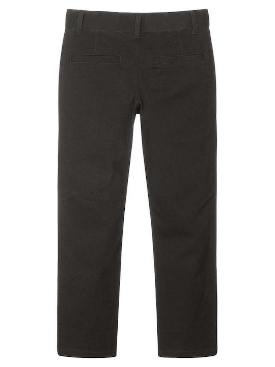 iDO Boys Fabric Trouser Black 4