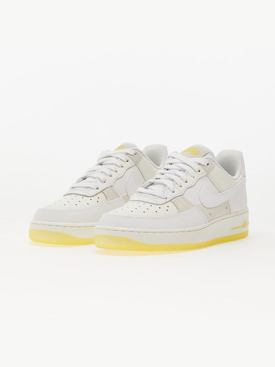 Nike Air Force 1 '07 Damen Sneaker Summit White / White / Optic Yellow / Sail