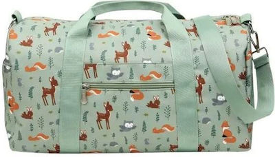 A Little Lovely Company Σακ Βουαγιάζ Weekend Bag με χωρητικότητα 26lt σε Forest Friends χρώμα