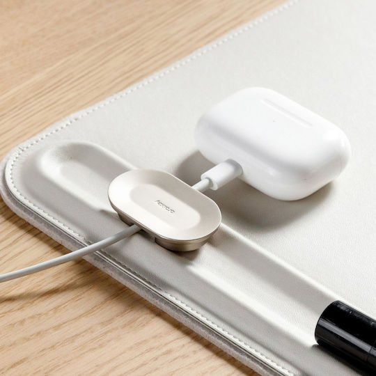 Orbitkey Σουμέν Διπλό Δερμάτινο Γκρι