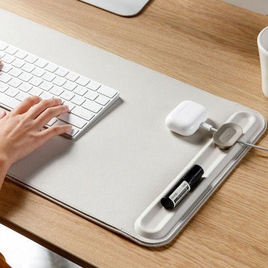 Orbitkey Σουμέν Διπλό Δερμάτινο Γκρι