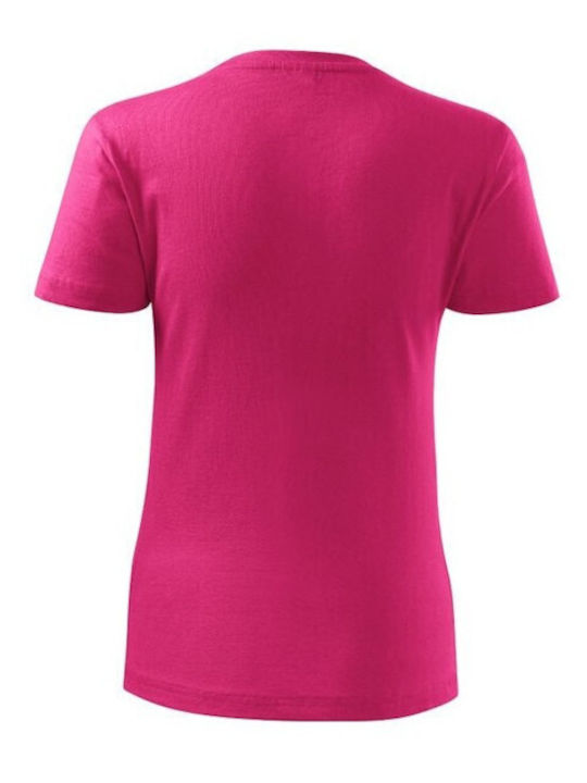 Malfini Γυναικείο Διαφημιστικό T-shirt Κοντομάνικο σε Ροζ Χρώμα Malfini Γυναικείο Διαφημιστικό T-shirt Κοντομάνικο σε Ροζ Χρώμα