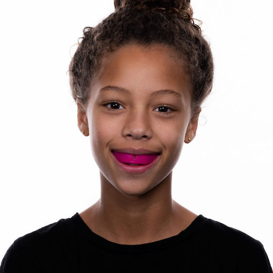 Opro Senior Protective Mouth Guard with Case Pink 2139005