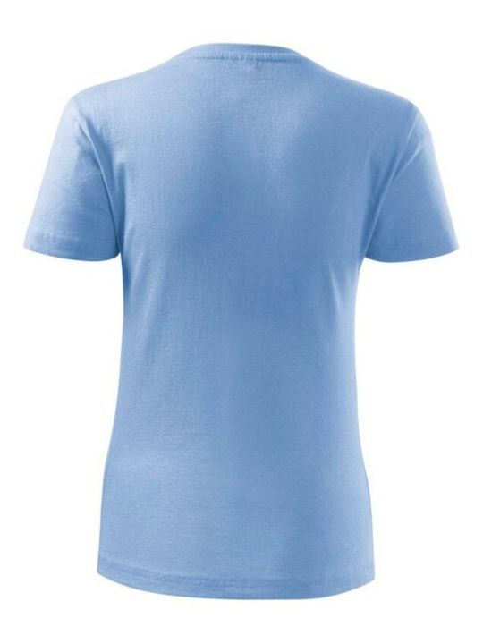 Malfini Women's Short Sleeve Promotional T-Shirt Light Blue