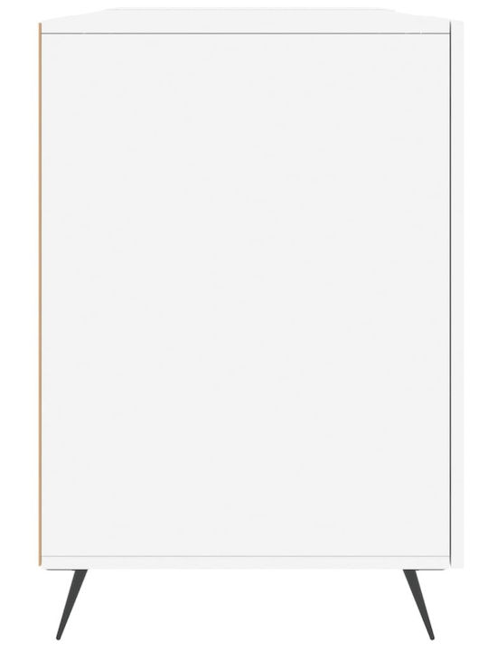 Бюро Дървено Бяло 140x50x75см