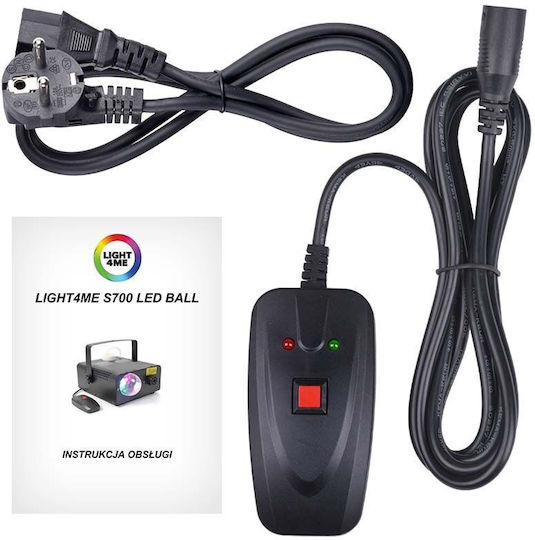 Light4me Μηχανή Καπνού 700W με Ενσύρματο Χειριστήριο