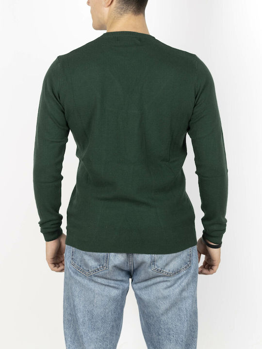 Vittorio Artist Men's Long Sleeve Sweater Green